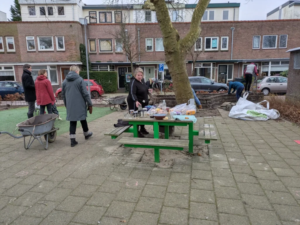 Vergroenen Hannie Schaftplein Haarlem