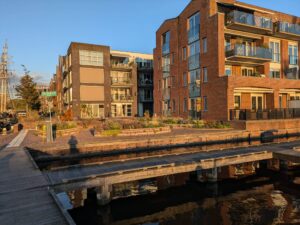 Haarlem centrum groen plein