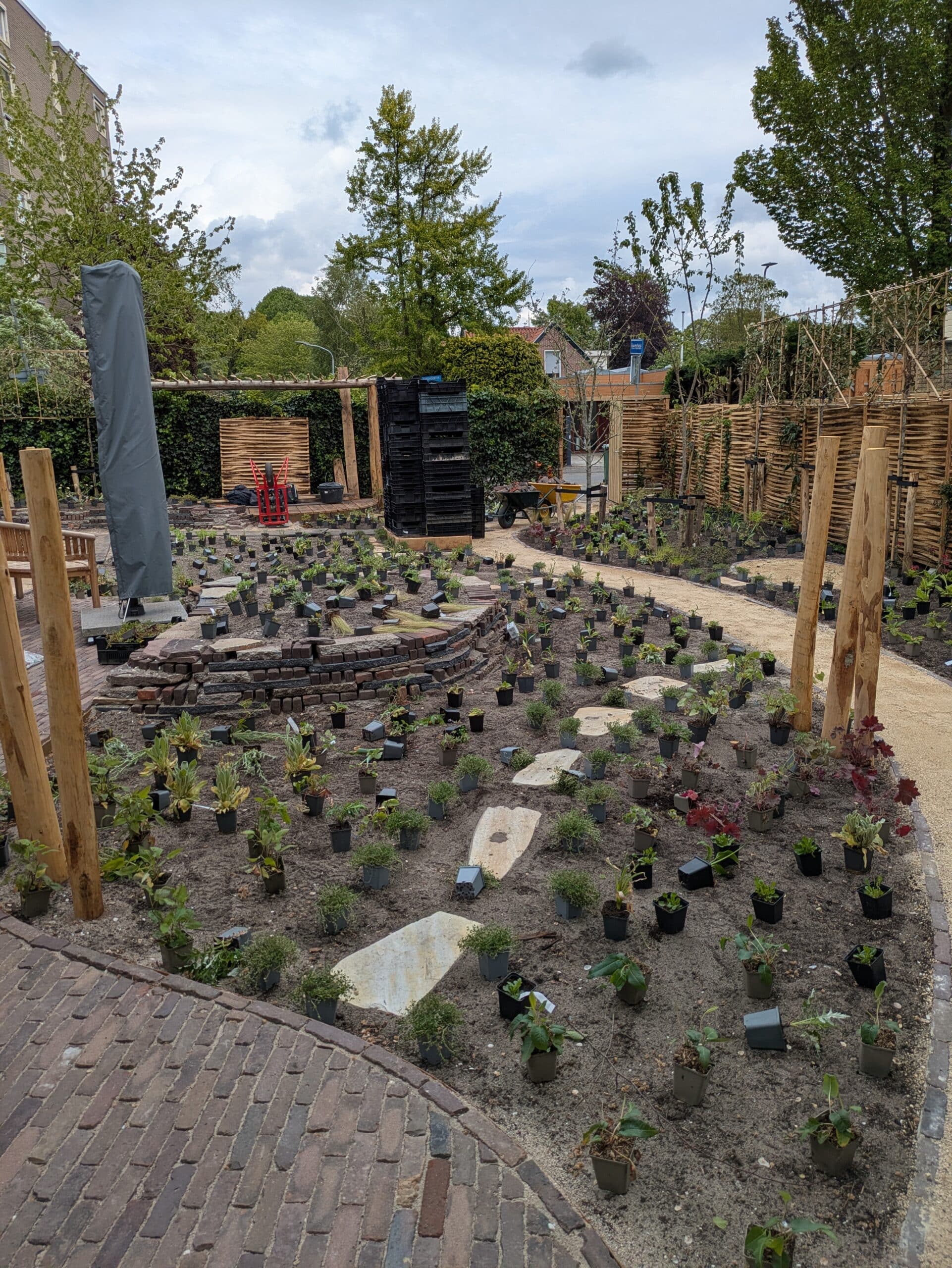 Beplanten tuin Haarlem-Heemstede